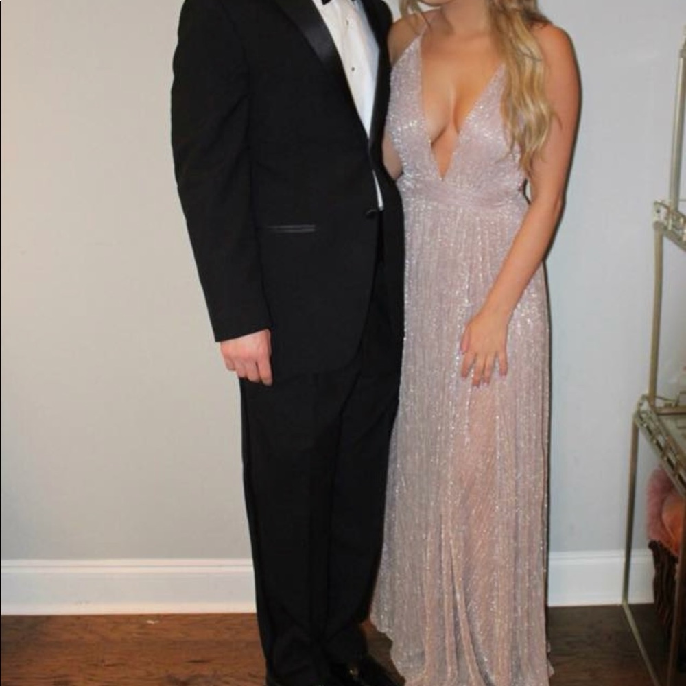 Mauve formal dress